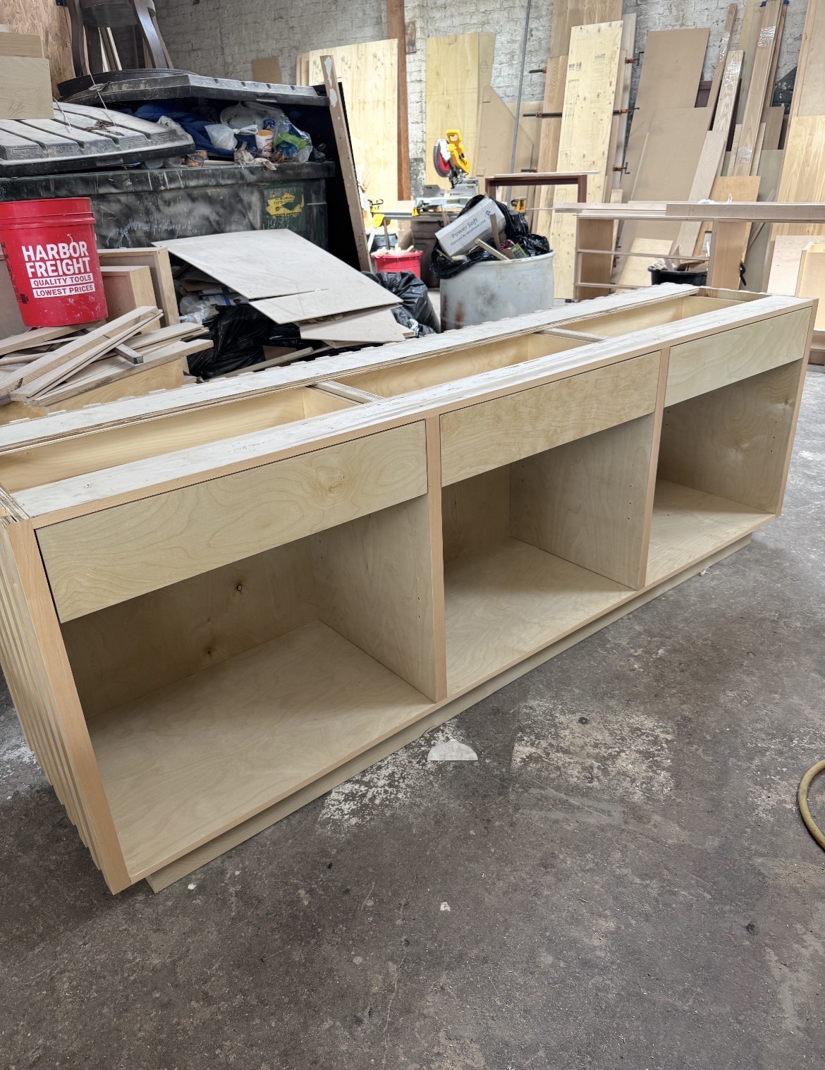 Custom commercial casework built to spec